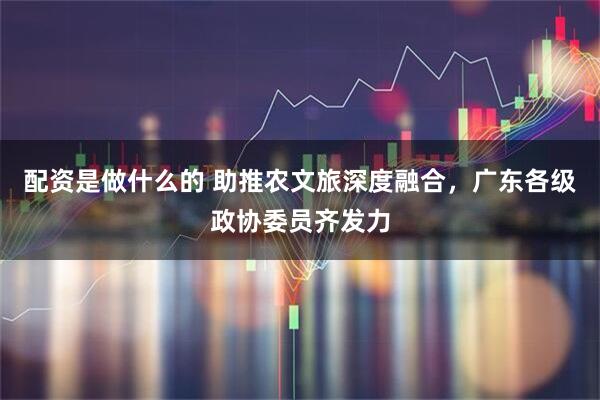 配资是做什么的 助推农文旅深度融合，广东各级政协委员齐发力